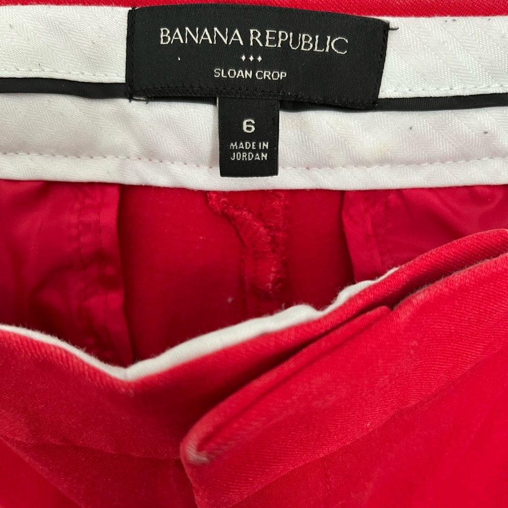 Banana Republic Sloan Crop pants - Picture 2 of 4